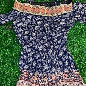 Society Girl Off The Shoulder Romper